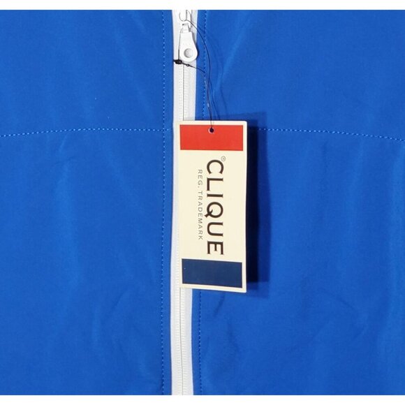 Clique Womens Soft Shell Blue Jacket Size Small LQO00004 NWT - Picture 5 of 7